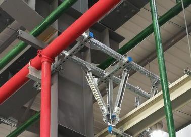 青岛该抗震支架的整体式支吊架结构协调性好